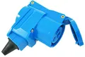 Produktbild: Haba CEE-Winkelkupplung, 230V/16A, blau