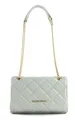 Produktbild: VALENTINO Ocarina Flap Bag Schultertasche Umhängetasche Tasche Perla hellgrau