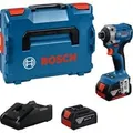 Produktbild: Akku-Schlagschrauber GDR 18V-215 Professional, 18Volt blau, 2x Li-Ionen Akku 4,0Ah, in L-BOXX