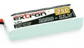 Produktbild: EXTRON Modellbau-Akkupack X2, LiPo, 11,1 V-/2200 mAh