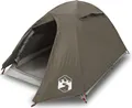 Produktbild: vidaXL Kuppel-Campingzelt 2 Personen Braun Wasserdicht