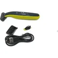Produktbild: Philips OneBlade 360 QP2734/30 Face, Folienschaber, Anthrazit, Limette, Contour-following technology; Dual protection system; 360 Blade, Replace ev... - Grau/Limette