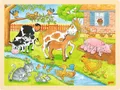 Produktbild: Einlegepuzzle Leben auf dem Bauernhof Puzzle Deutsch 2025 EAN 4013594577458