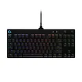 Produktbild: Logitech G PRO Tastatur Gaming USB QWERTY US International Schwarz (920-009392)