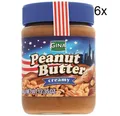 Produktbild: 6x Gina Burro di arachidi creamy Erdnussbutter Peanut Butter Streichcreme 350g