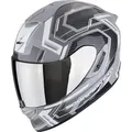 Produktbild: Scorpion EXO-1400 Evo II Air Linart Helm, grau-weiss, Größe XL für Männer