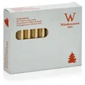 Produktbild: Wiedemann Kerzen Baumkerzen Gold 96 x Ø 13 mm, 20 Stück
