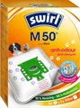 Produktbild: Swirl M50 EcoPor Staubsaugerbeutel Miele Geruchsfilter Reissfest 4Stk
