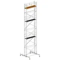 Produktbild: Layher Rollgerüst Uni Standard 13,38m AH Fahrgerüst Alugerüst (DIN EN 1004:2004)