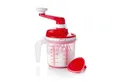 Produktbild: TUPPERWARE Handmixer Tupperware Chef Easy Mixx rot-weiß Sahne Eiweiß Schlagen