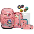 Produktbild: Ergobag Schulranzen-Set Pack ZitronenfaltBär 6-tlg. ergonomisch, höhenverstellbar - Rosa
