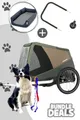Produktbild: Croozer Fahrradhundeanhänger Croozer Dog Mikke Easy Start Bundle inkl. Hundebett und Buggy Set