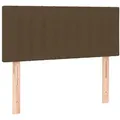 Produktbild: vidaXL Kopfteil Dunkelbraun 80x5x78/88 cm Stoff