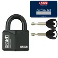 Produktbild: Abus Vorhangschloss GRANIT 37/55 - inkl. 2 Schlüssel - mit CodeKarte