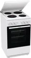 Produktbild: Gorenje GE5A23WH EEK: A Stand Elektroherd, 50 cm breit, 74 L, mit Massekochfeld, mit Deckel, PerfectGrill, weiß