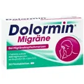 Produktbild: Dolormin Migräne 400 mg Ibuprofen bei Migränekopfschmerzen