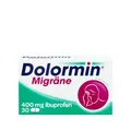 Produktbild: Dolormin Migräne 400 mg Ibuprofen bei Migränekopfschmerzen