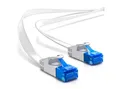 Produktbild: deleyCON deleyCON 10m CAT6 flaches Patchkabel Flachkabel Netzwerkkabel LAN LAN-Kabel