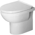 Produktbild: No.1 Stand wc 480x370x400mm, Weiß Hochglanz, 4,5l, Tiefspüler, rimless, waagerecht, Position Hinten - Duravit