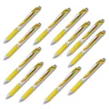 Produktbild: 12x PENTEL Gelschreiber Gelb EnerGel BL77 Tintenroller Gelstift Stärke Mittel