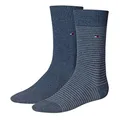 Produktbild: Tommy Hilfiger Small Stripe Men's Socks (2 pack)
