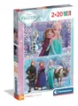 Produktbild: Clementoni Puzzle 2x20 Frozen 40 Stücke für Kindern 3-6 Jahre, Cartoon, Geschenk für Kinder, Puzzle für Kinder, Made in Italy, 24825