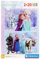 Produktbild: 8005125248254 Puzzle 2x20 elementów Frozen CLEMENTONI 24825  CLM CLEMENTONI