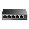 Produktbild: TP-Link TL-SG105PE 5-Port-Gigabit-Easy-Smart-Switch mit 4 PoE+-Ports Schwarz