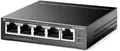 Produktbild: TP-Link TL-SG105PE 5-Port Gigabit (4x PoE+) L2 Smart Switch, RJ45, 65W, BRANDNEU