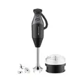 Produktbild: Stabmixer ESGE-Zauberstab M 200 BBQ - schwarz, 200 Watt, mit 3 Messern, Processor und Becher-Set mit Deckeln