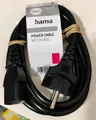 Produktbild: Hama Power Kaltgerätekabel Netzkabel 3 Pole Schwarz 1,5m