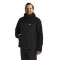 Produktbild: Jack Wolfskin Übergangs-Wanderjacke Wild Places 3in1 (wasserdicht, winddicht) schwarz/phantomgrau Herren, Größe: XXL