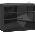Produktbild: SIDEBOARD Schwarz 100/40/80 cm