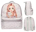 Produktbild: Depesche Rucksack TOPModel BLOOMING KITTY lila rosa Blumen