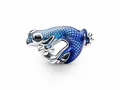 Produktbild: Pandora 792701C01 Metallic-Blaues Gecko Charm - Sterling Silber