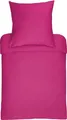 Produktbild: Bassetti Bettwäsche-Garnitur UNI Farbe FUCHSIA 1180 K2 Größe 155X220 cm