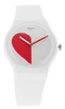 Produktbild: Swatch Quarzuhr SO29Z113 HALF <3 RED