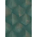 Produktbild: Guido Maria Kretschmer Vliestapete Prisma 10,05 m x 0,53 m Petrol
