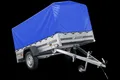 Produktbild: Kippanhänger 230x125 bis 750 kg - UNITRAILER mit Hochplane 80 cm