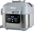 Produktbild: Ninja Multikocher & Heißluftfritteuse ON400EU | 10-in-1 Airfryer | 5,7L | Dampfgarer | Schnellkocher | Meersalzgrau