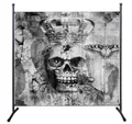 Produktbild: Quick Star Paravent Paravent 1tlg. 180x178cm Skull