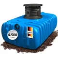 Produktbild: 4rain - Flat S Flachtank 4500 Liter Inkl. Schachtverlängerung