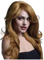 Produktbild: Smiffys Kostüm-Perücke Beach Waves kupfer - Kostüm Perücke für Fasching, Hochwertige Kunsthaar-Perücken aus der Fever Wig Collection