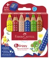 Produktbild: FABER-CASTELL Dreikant-Buntstift Grippy 6er Kartonetui
