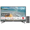 Produktbild: KB ELEMENT 24 Zoll Smart TV, LED HD, DVB-T2/S2, Android 14, Frameless