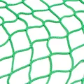 Produktbild: Wiltec Ladungssicherungsnetz 3,5x2m Grün Masche 3,5x2m Stärke 3 mm Polypropylen Transportnetz für Anhänger mit Randkördel Witterungsbeständig Ladung Sicherheit