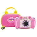 Produktbild: Kiddypix Blizz Kinderkamera, pink, ab 3 Jahre, 2 MP, 480p, 2'' Display, mit microSD-Kartenslot