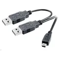 Produktbild: USB Y Verbindungskabel, 1m (45290)