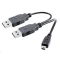 Produktbild: VIVANCO USB Y Verbindungskabel, 1m (45290) #1907013