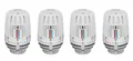 Produktbild: HEIMEIER Thermostat Kopf K 6000 weiß K 6000-00.500 Fühler M30 x 1,5mm Heizung 4x